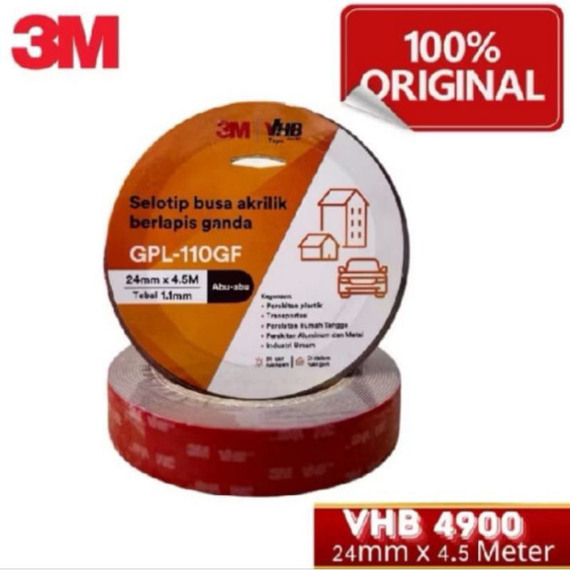

3m Double tape VHB original - 12 mm x 4,5mtr