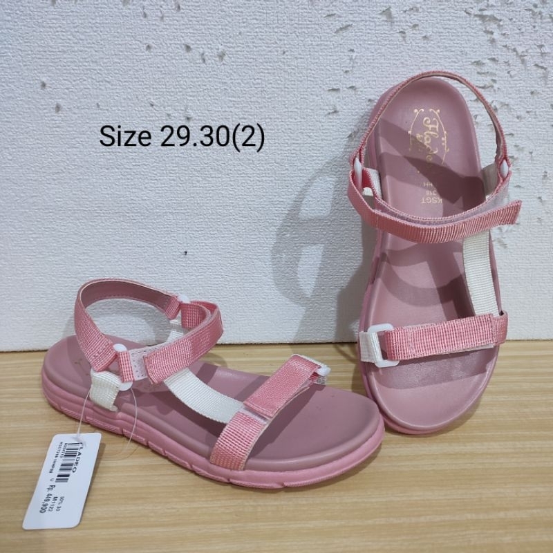 Fladeo Kids Sandal Sepatu Anak Cewek Perempuan Branded Size 29 Pink