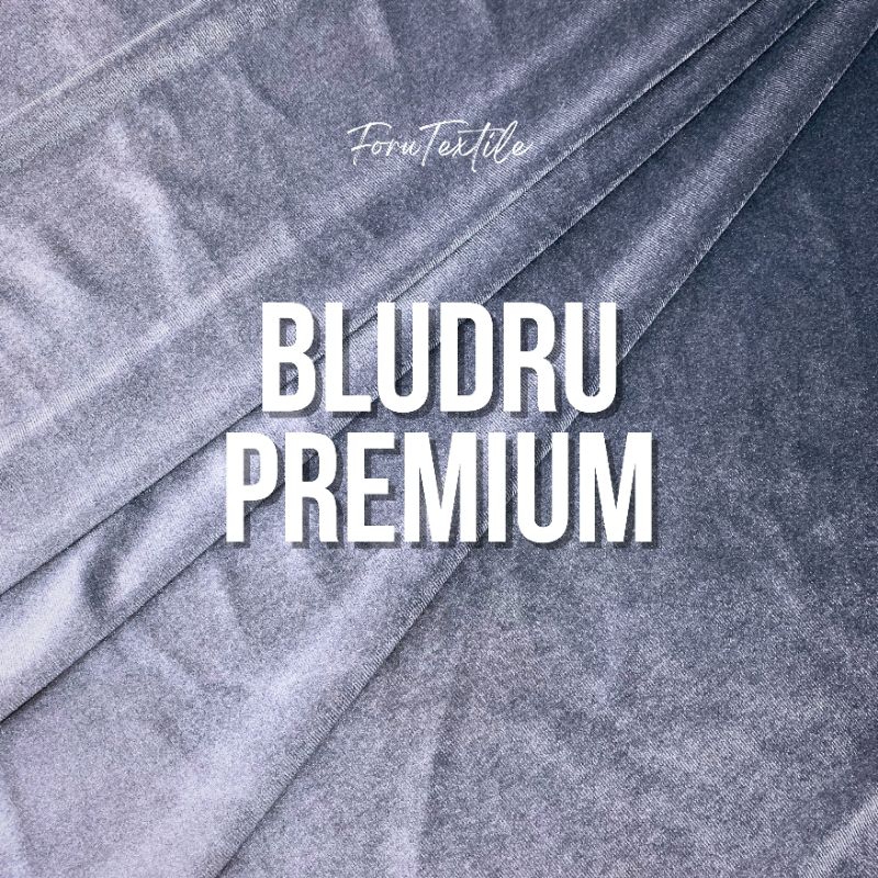{FAVORITE} KAIN BLUDRU STRETCH • PREMIUM BLUDRU STRETCH VELVET / BAHAN BLUDRU STRETCH IMPORT TERMURA