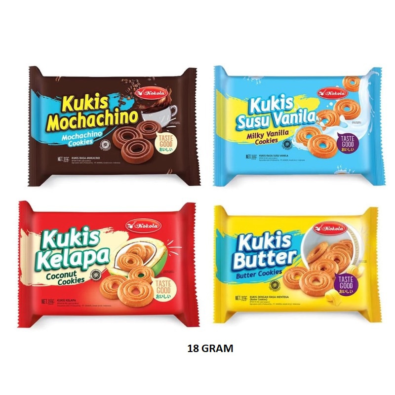 

KUKIS KOKOLA 18GR DUS ( 120 PCS )