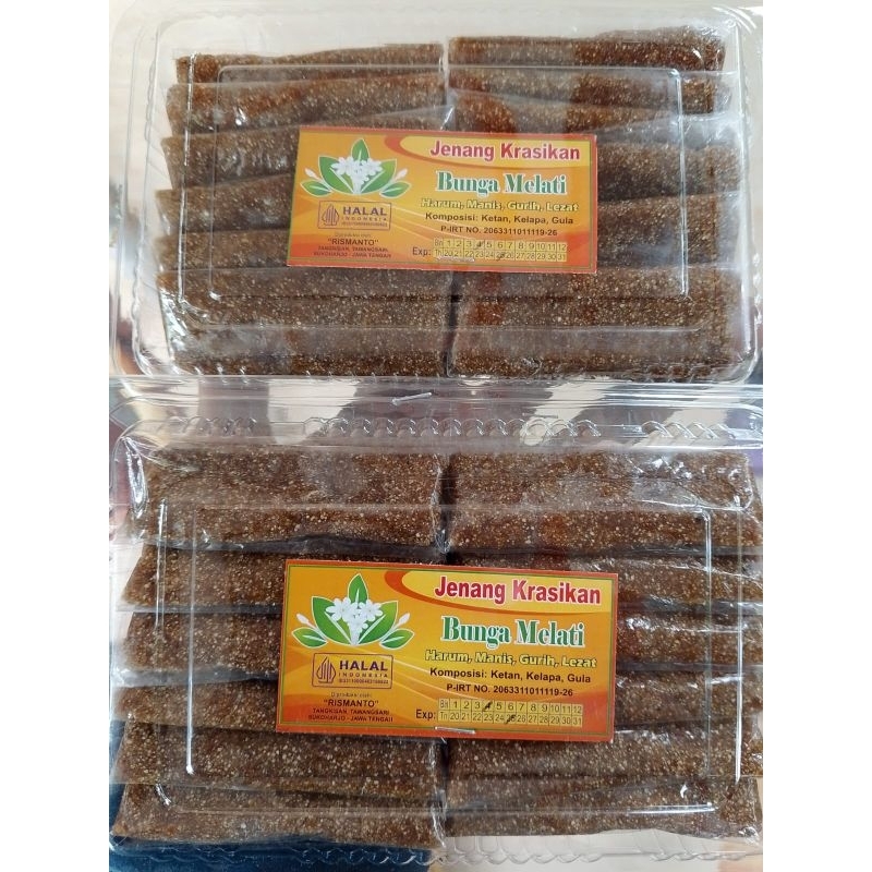 

JENANG KRASIKAN "BUNGA MELATI" ISI 12 PCS (NEW)