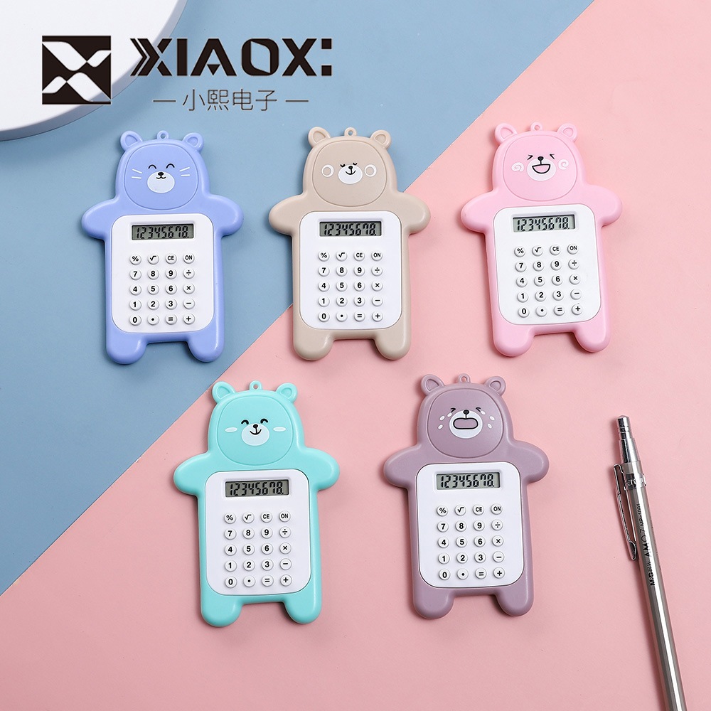 

Calculator Mini Portable Motif Bear Kalkulator Portable Mini Beruang Kalkulator Lucu