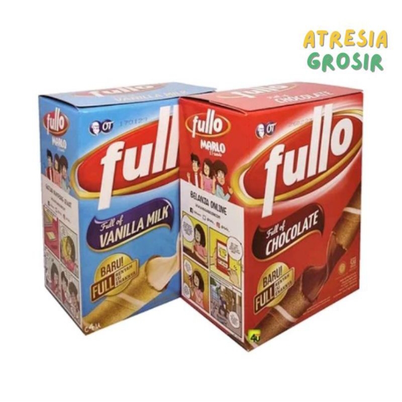 

Fullo Wafer Rolls Rasa Coklat/Vanilla 1 pak isi 24pcs