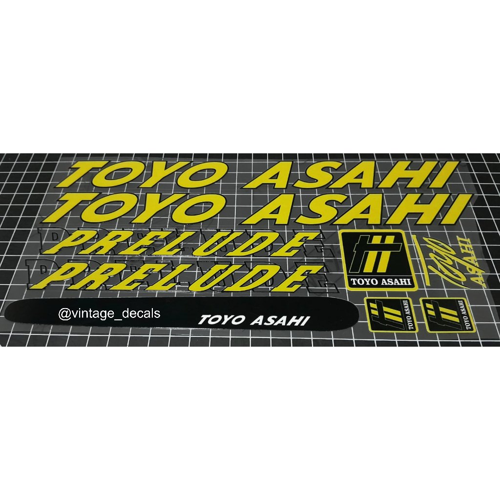 

sticker toyo asahi prelude