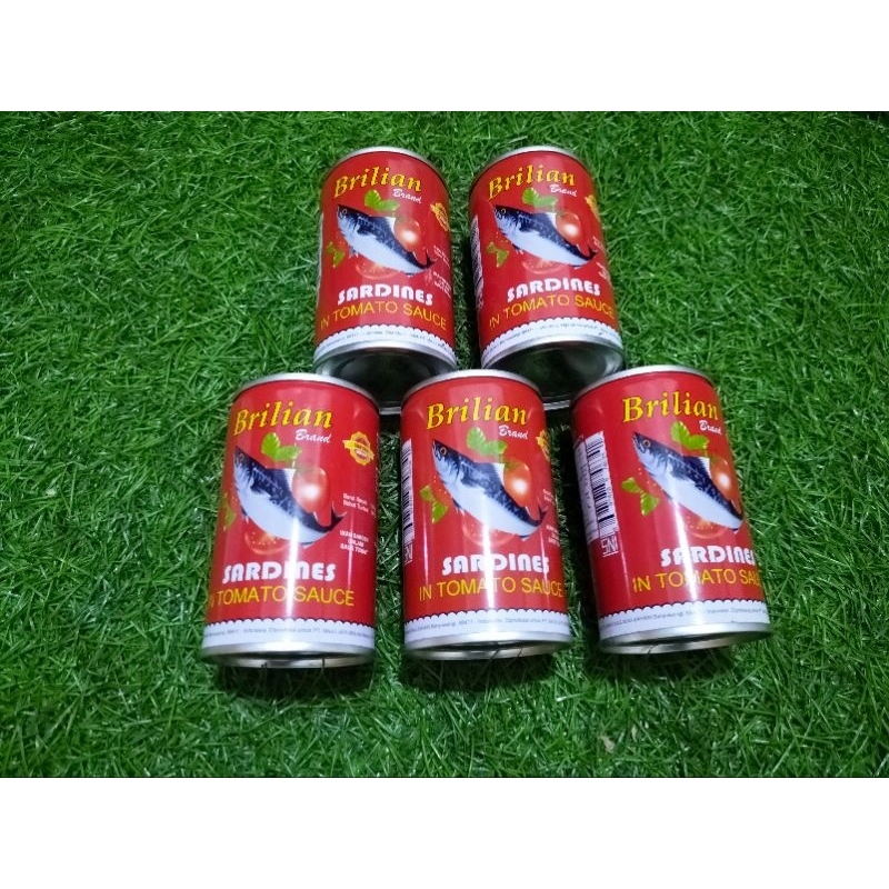 

Promo Sardines Brilian 155 gram isi 10 pcs Harga Promo Murah !!