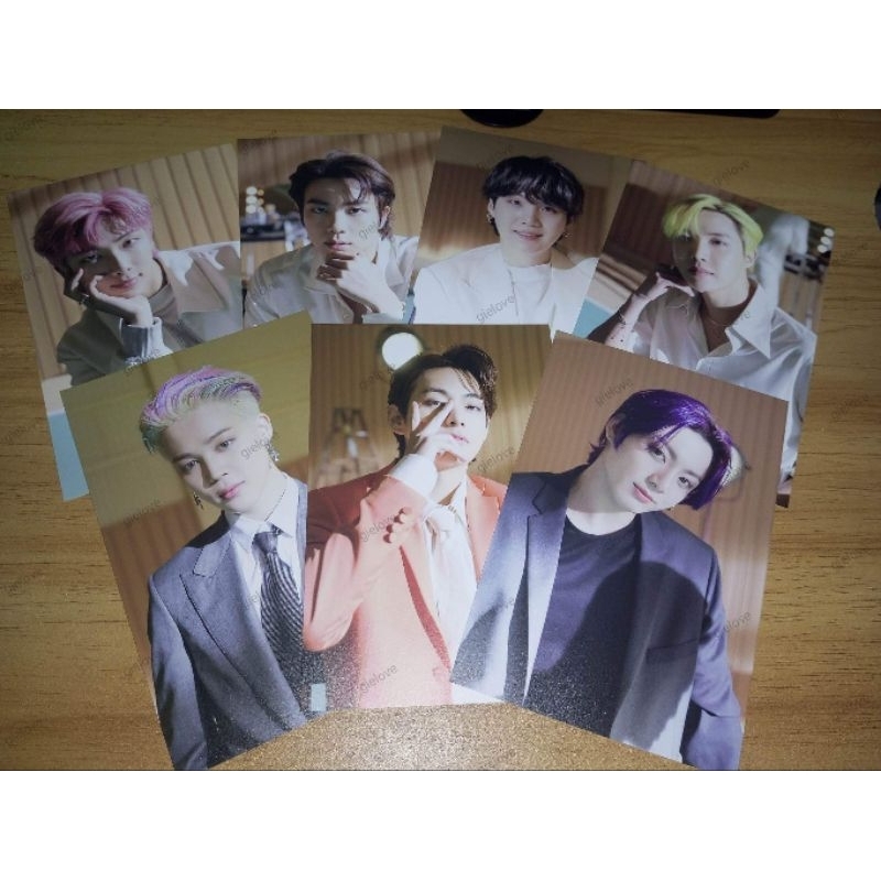 BTS Memories 2021 Postcard