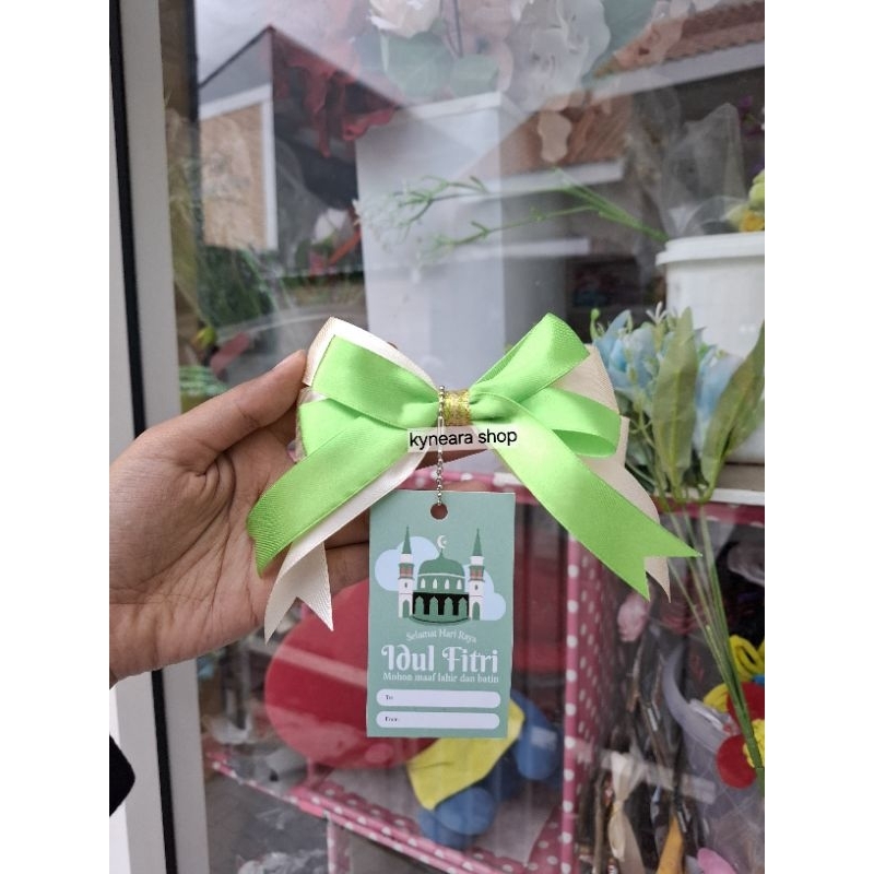 

hang tag idul fitri / pita parcel lebaran