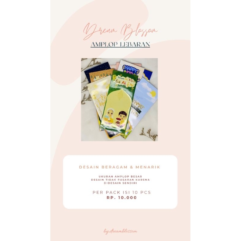 

Amplop Lebaran Ukuran Besar 1 pack isi 10 pcs