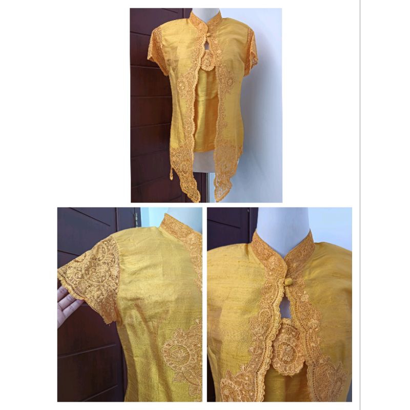 Preloved kebaya lengan pendek shanghai