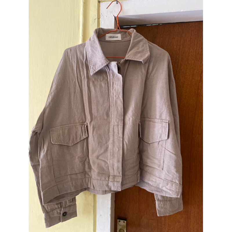 Kemeja jacket Rubylicious