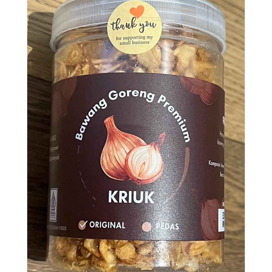 

bawang goreng asli kriuk original product tanpa tepung