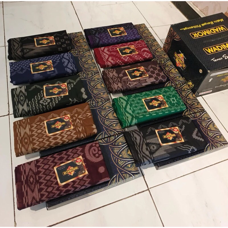 SARUNG WADIMOR DEWASA MOTIF BALI  / SARUNG BATIK / SARUNG POLOS