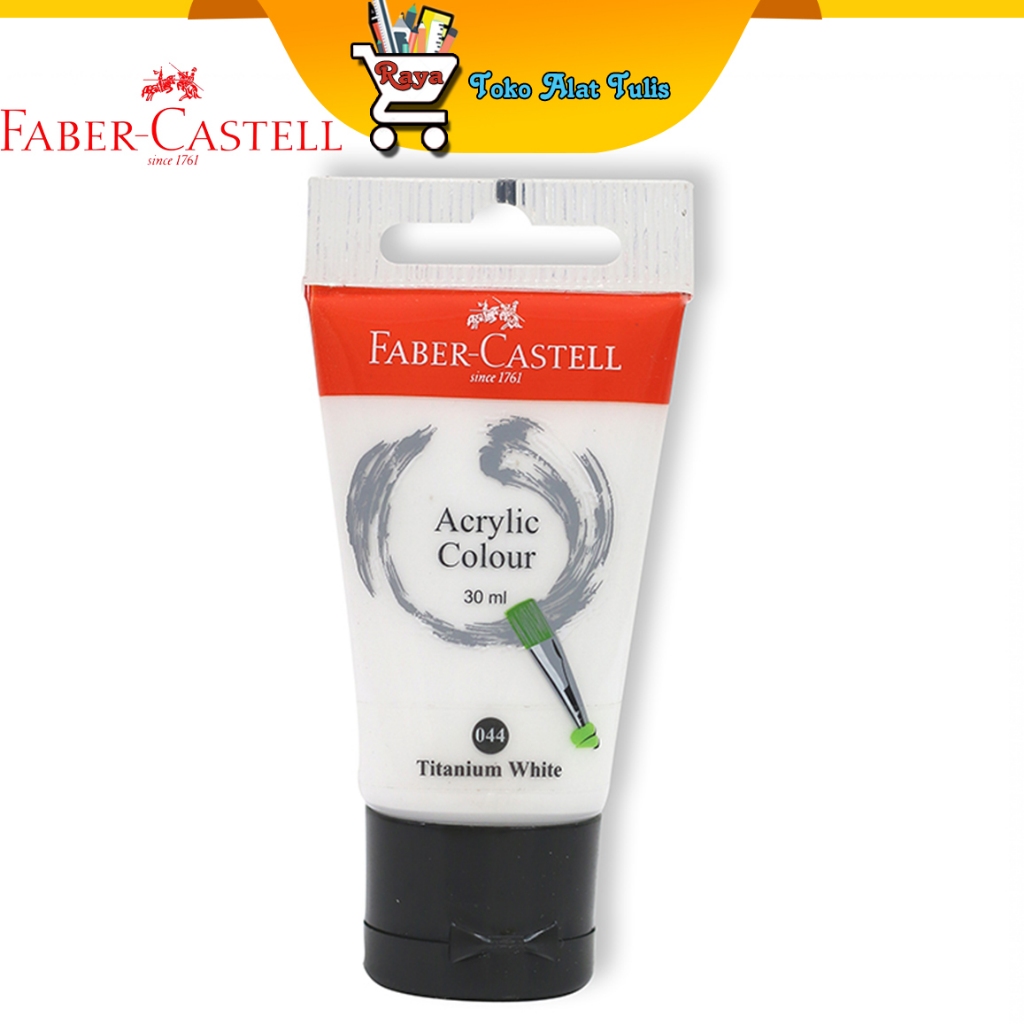 

Faber Castell Acrylic Colour 30ml Titanium White 1183001