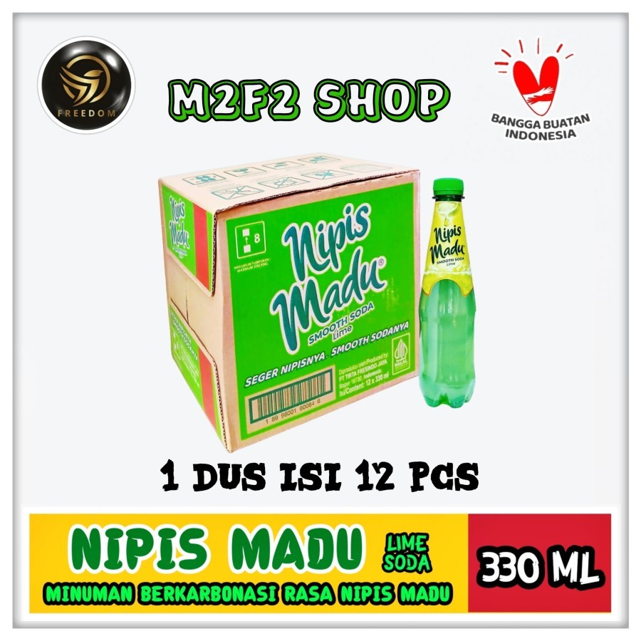 

Minuman Nipis Madu Lime Soda Botol Pet | Jeruk Nipis - 330 ml (Kemasan Karton)