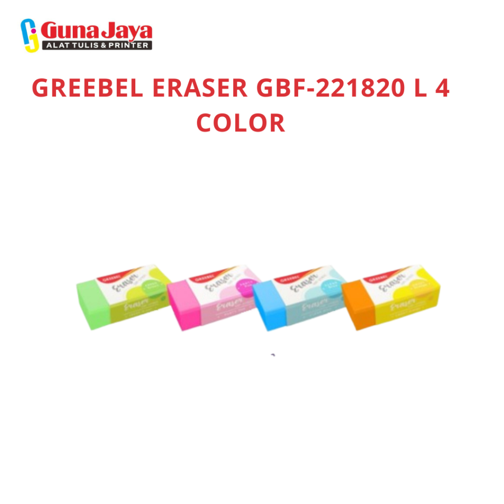 

GREEBEL ERASER GBF-221820 L 4 COLOR