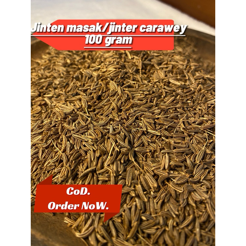 

Jintan masak 100gr / jintan carawey / rempah