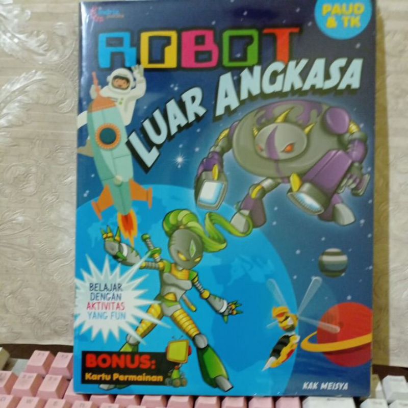 Buku Anak Tk Dan Paud ROBOT LUAR ANGKASA