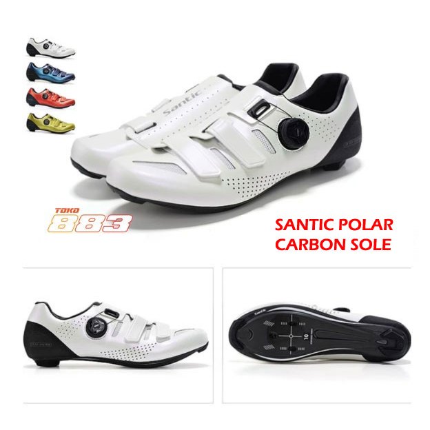 Santic Polar Road Shoes Sepatu Sepeda Santic Carbon - S20118 Unisex