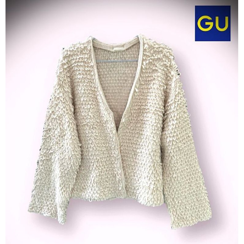 Preloved Cardi Outer rajut bulu