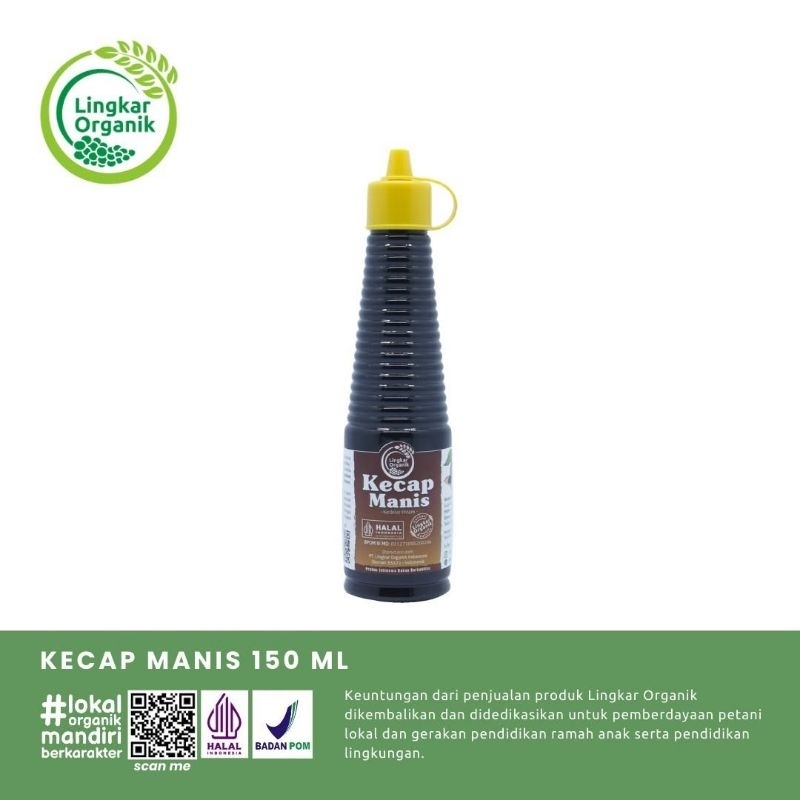 

Kecap Manis dari Kedelai Organik - Lingkar Organik