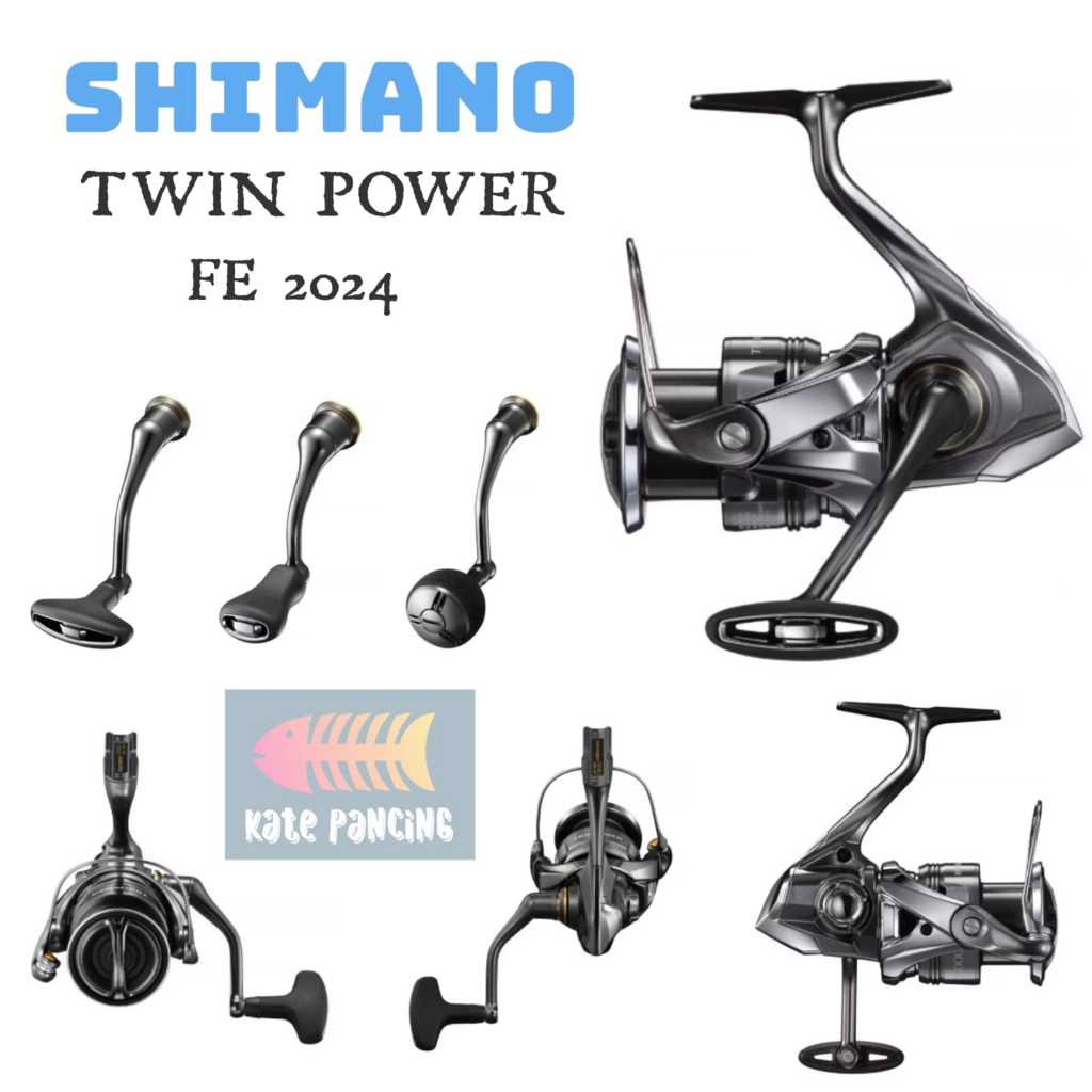 Reel Shimano TWIN POWER 2024 FE - Original Shimano Garansi Resmi Shimano Indonesia