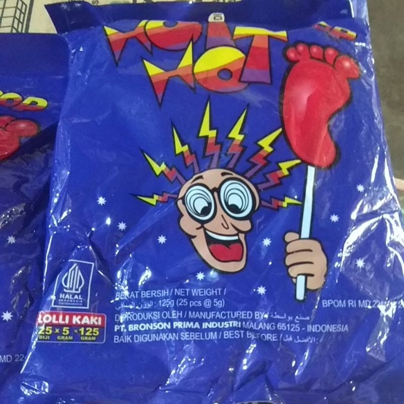 

Permen Hot hot pop 125 gr isi 25 pcs