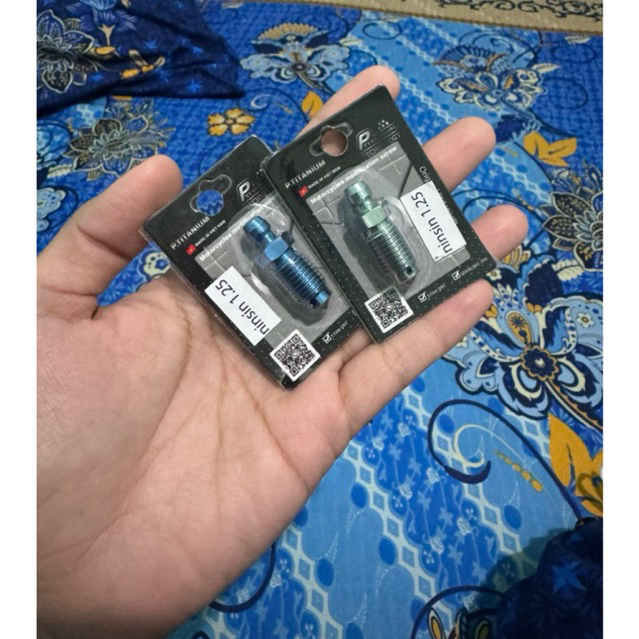 Nepel Angin Blader Titanium M10 Drat 14 Kasar 1.25 Titanium