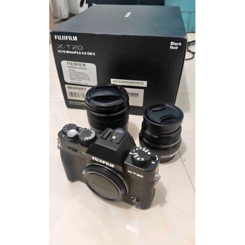 FUJIFILM XT20 BODY+ Lensa