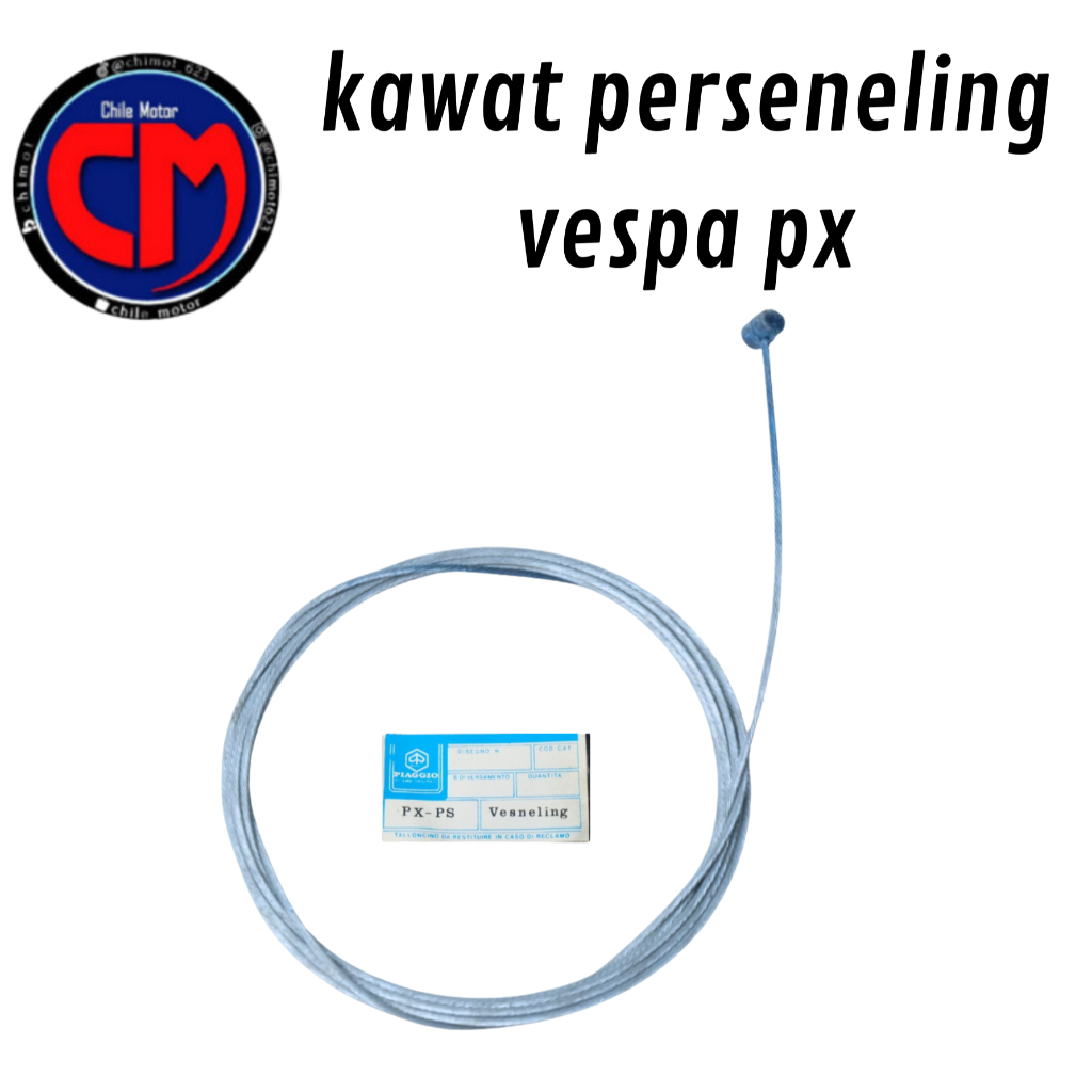 Tali Kabel Kawat Dalam Gigi  Persneling Vespa Px Ps