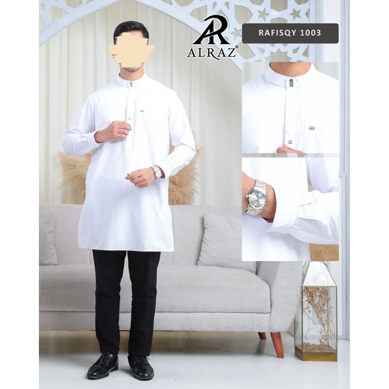 Kurta Alraz Katun Premium Design Rafisqy
