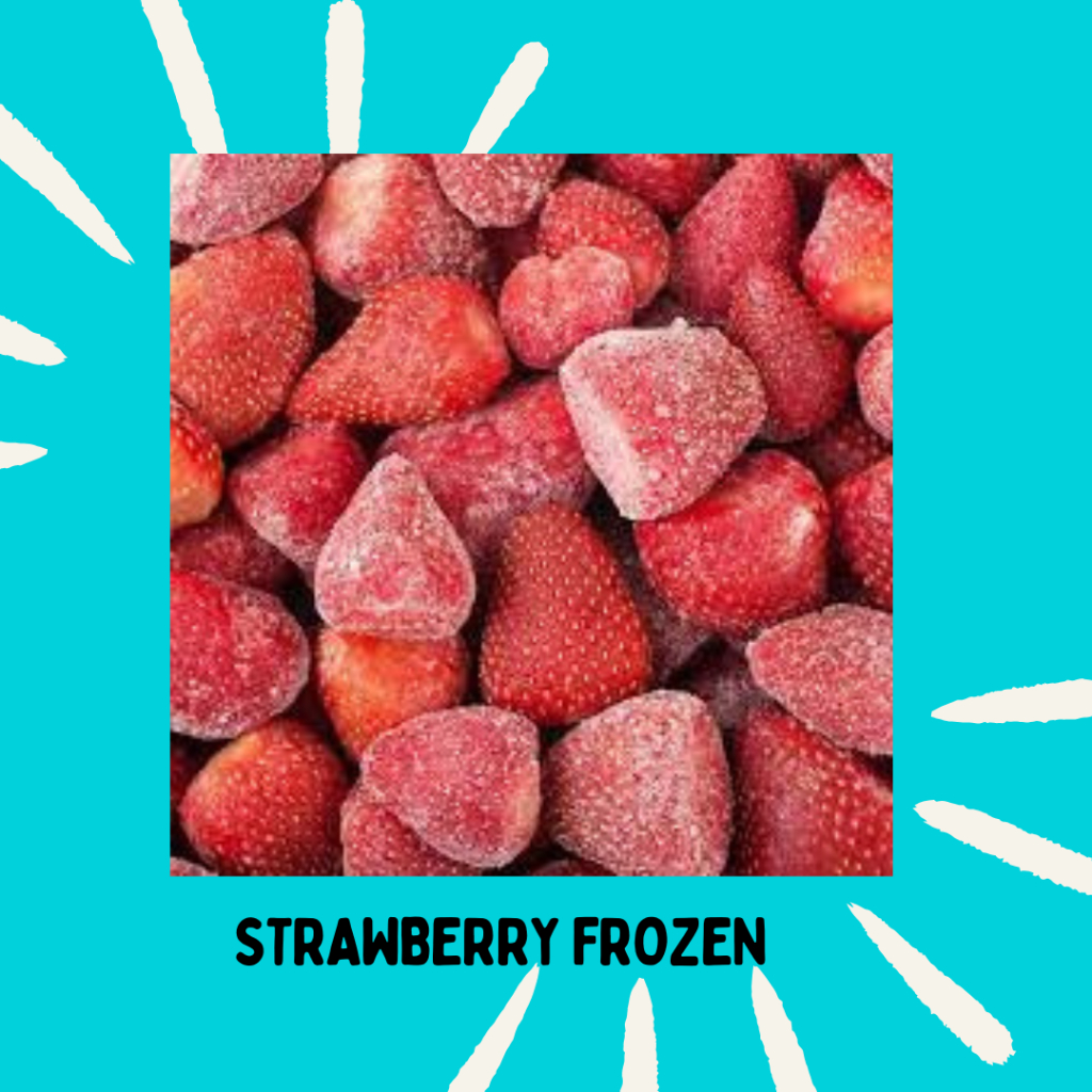 

strawberry frozen kemasan 400gr