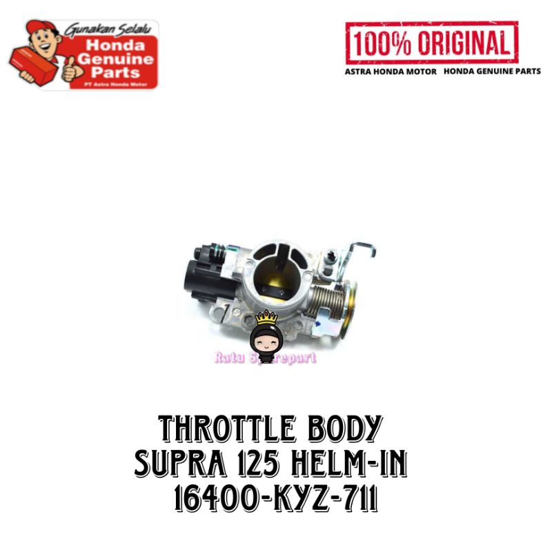 Throttle Body Honda Supra X 125 Helm-in Original - 16400KYZ711 - THROTTLE BODY SUPRA X 125 HELM IN -