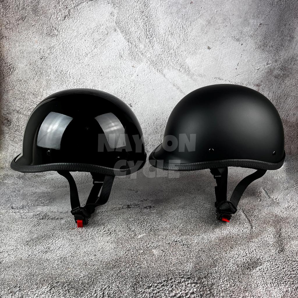 Helm Vintage Retro Klasik Moge Bagger Motor Custom Gede Harley Davidson Honda Rebel Kawasaki Vulcan 