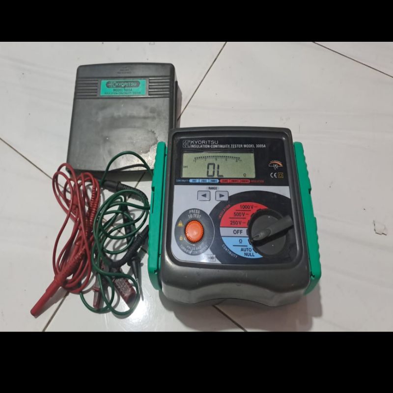 kyoritsu 3055a magger insulation tester digital second