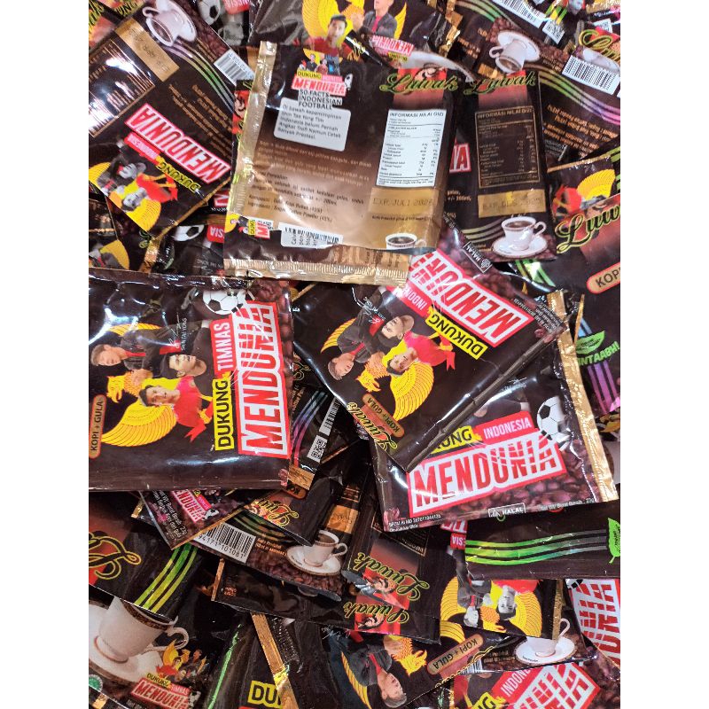 

100 pcs bungkus kopi bekas buat bahan kerajinan