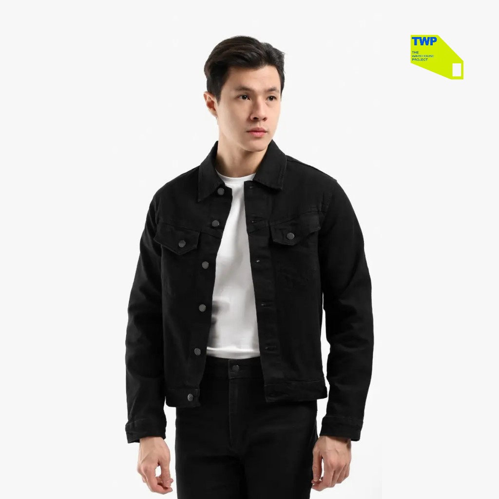 TWP Denim Slim Fit Jacket Jaket Pria