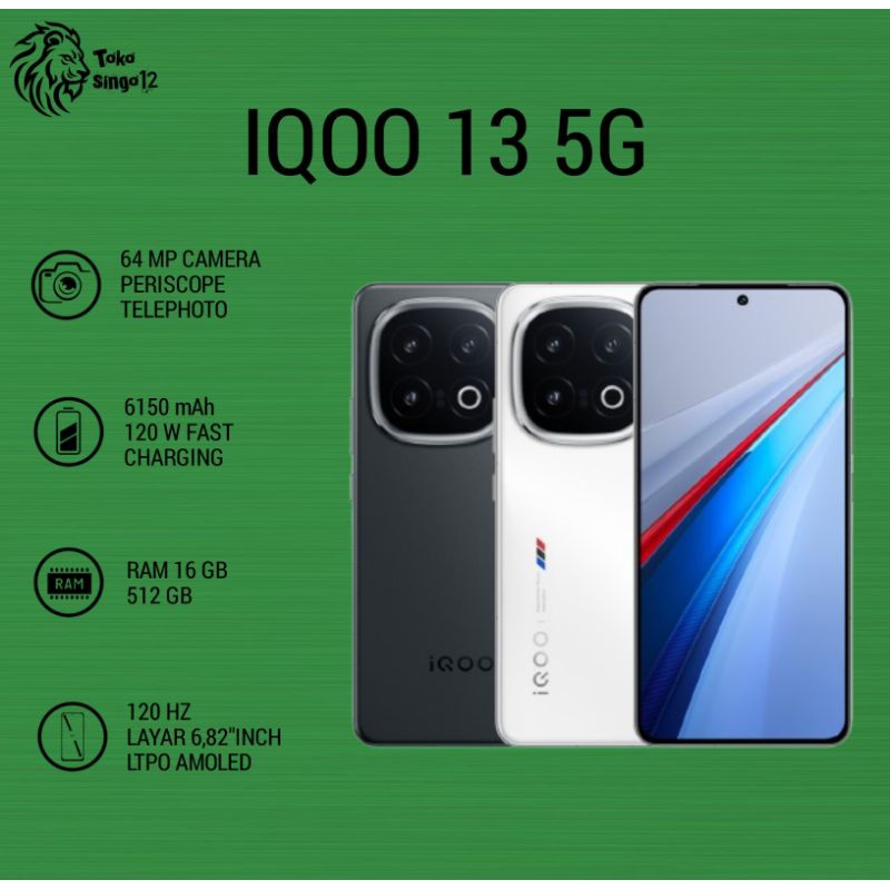 IQOO 13 5G 16/512GB Garansi resmi