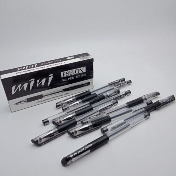 

BOLPEN MINI ES-009 HITAM P:12