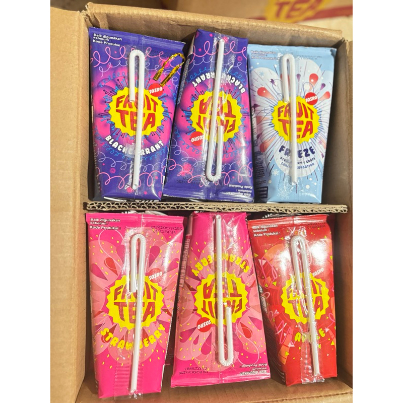 

Minuman Fruit Tea harga 1 dos (isi 24)