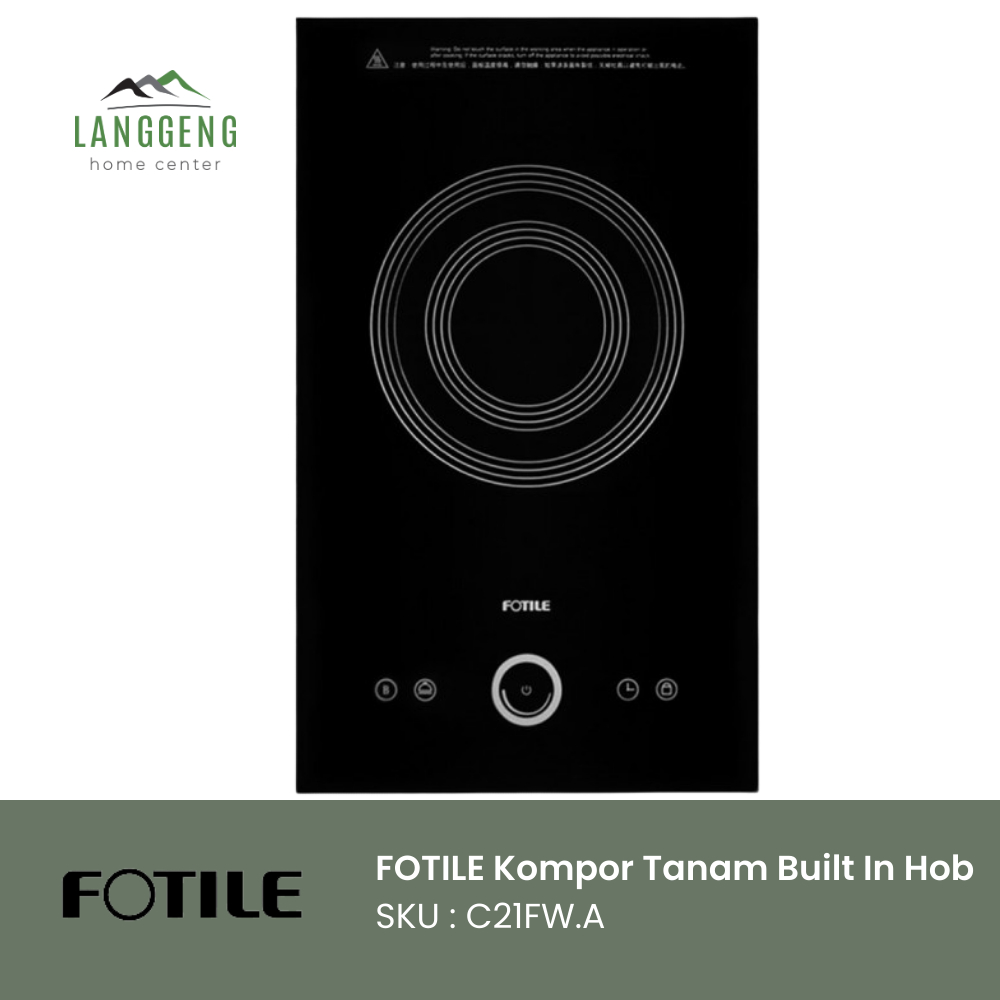FOTILE Induction Hob / Kompor Tanam Induksi 1 Tungku C21FW.A