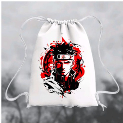 Tas Serut - Stringbag Pria Wanita Kanvas Distro motif NARUTO