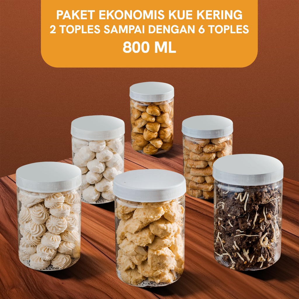 

PAKET EKONOMIS KUE KERING 2 TOPLES SAMPAI 6 TOPLES 800 ML