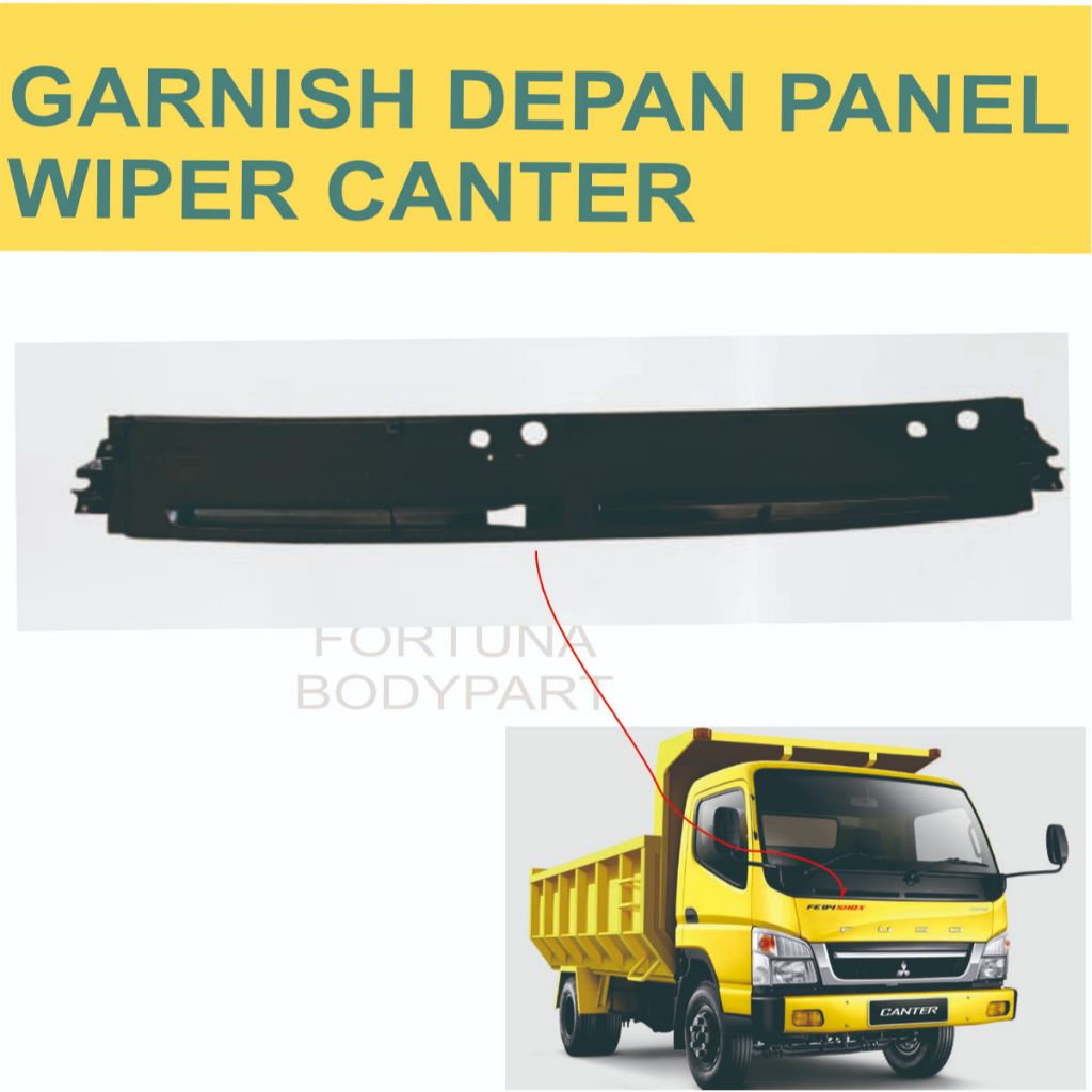 GARNISH DEPAN PANEL WIPER CANTER