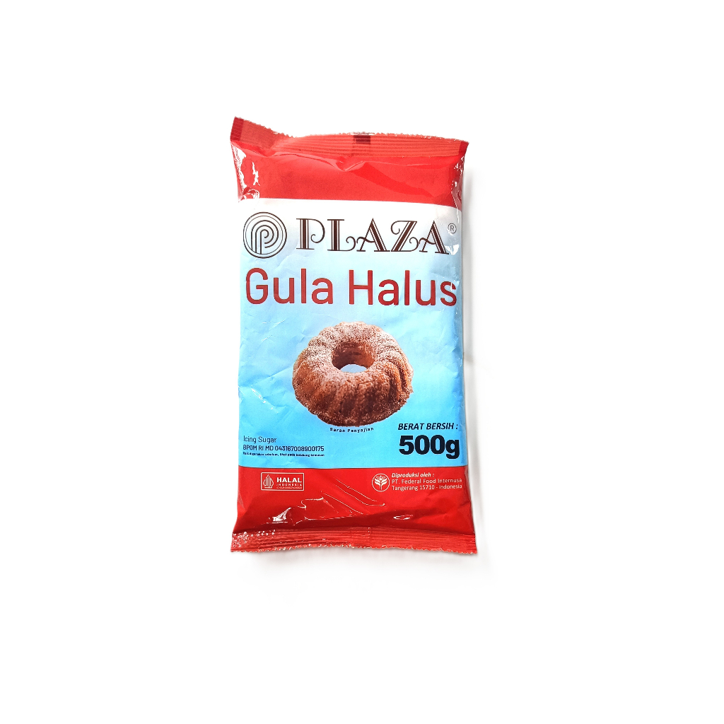 

Gula Halus gula donat PLAZA icing sugar 500g