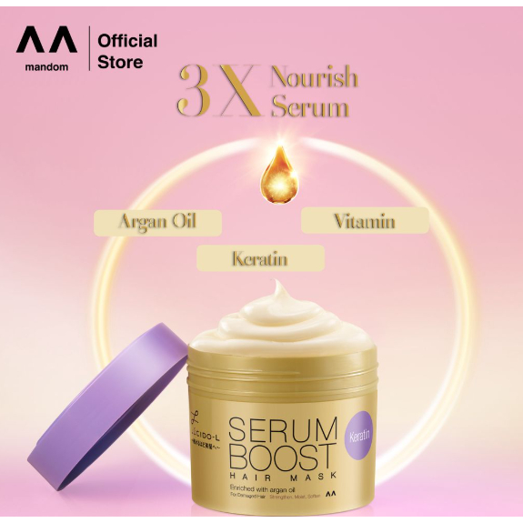 LUCIDOL Serum Boost Hair Mask KERATIN
