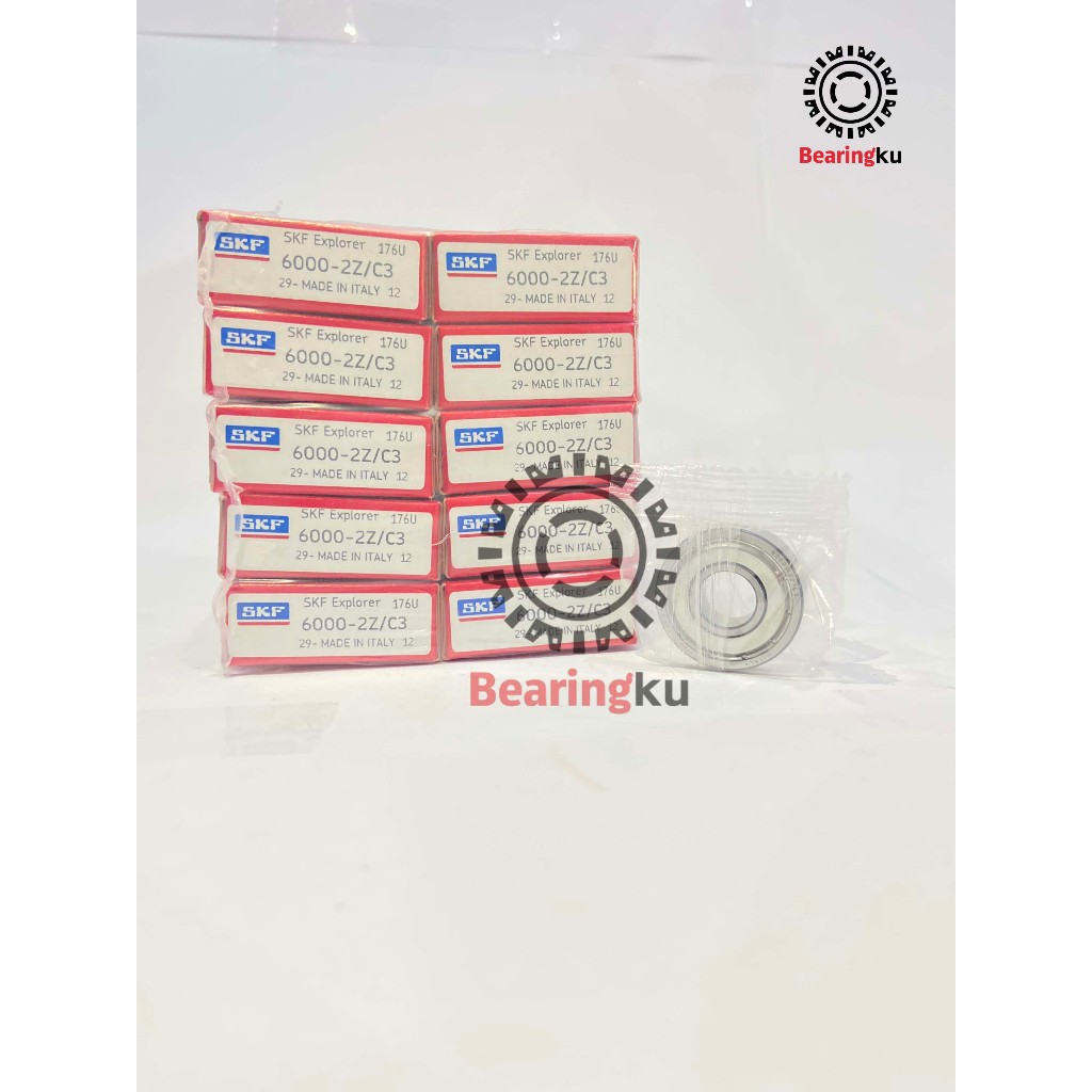 Ball Bearing SKF 6000 2z C3 ORIGINAL