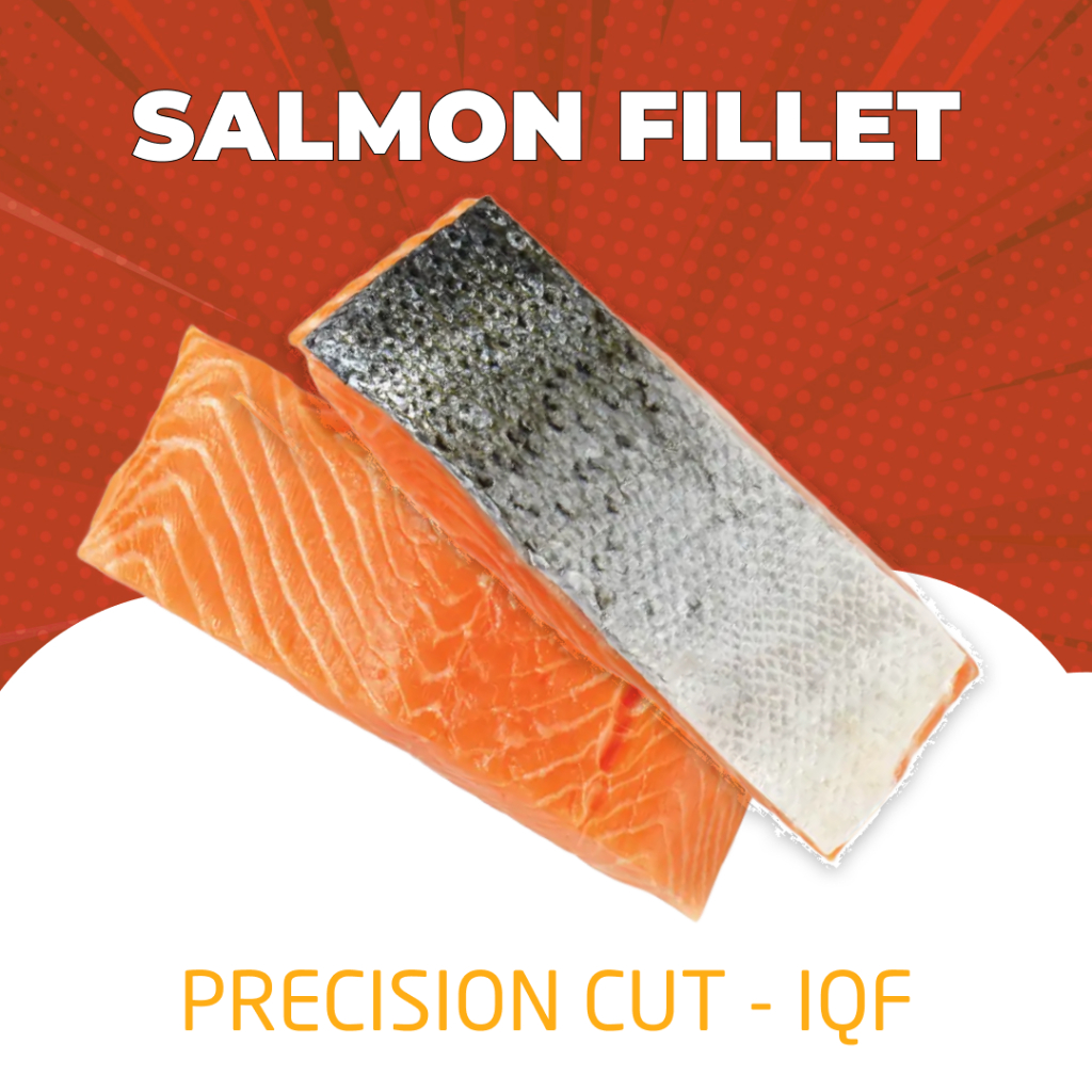 

Salmon Fillet 1 KG IQF Premium Gourmet Grade