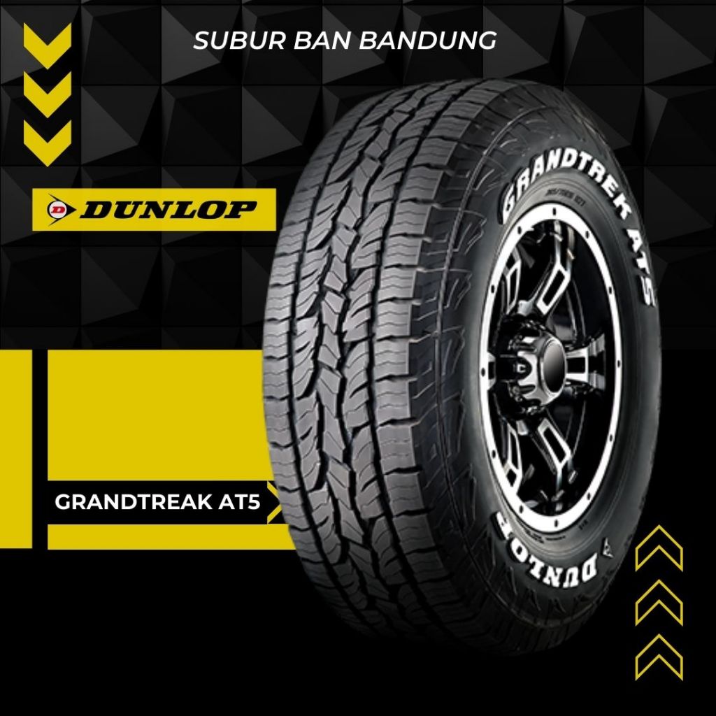 Ban Mobil Semi Offroad Xtrail CRV Grand Vitara 225/65 R17 Dunlop Grandtrek AT5