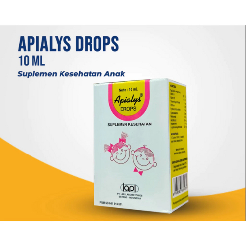 Apialys Drops, Apialys Syrup, Apialys Sirup 100 ml Vitamin Anak, Apialys Drop 10 ml Vitamin Anak