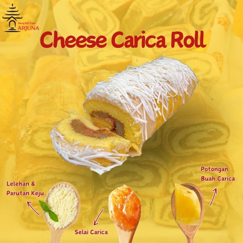 

Cheese Carica Roll Cake